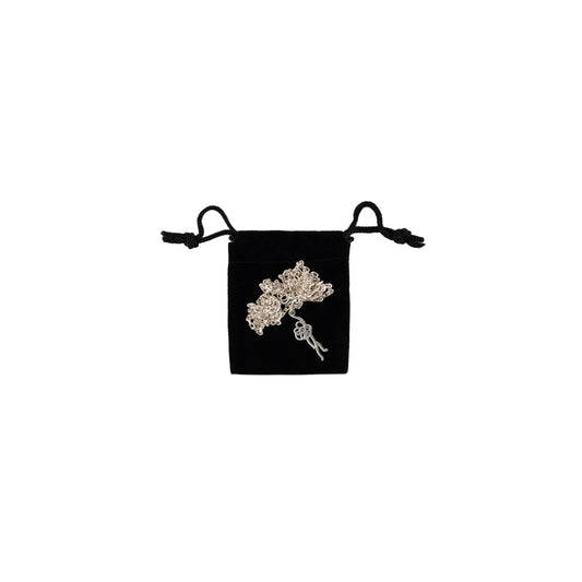 necklace Hanging Bloom - sterling silver .925