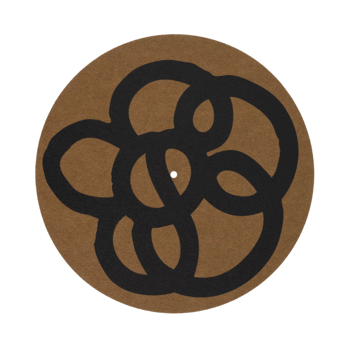 turntable slipmat Juke - Brown