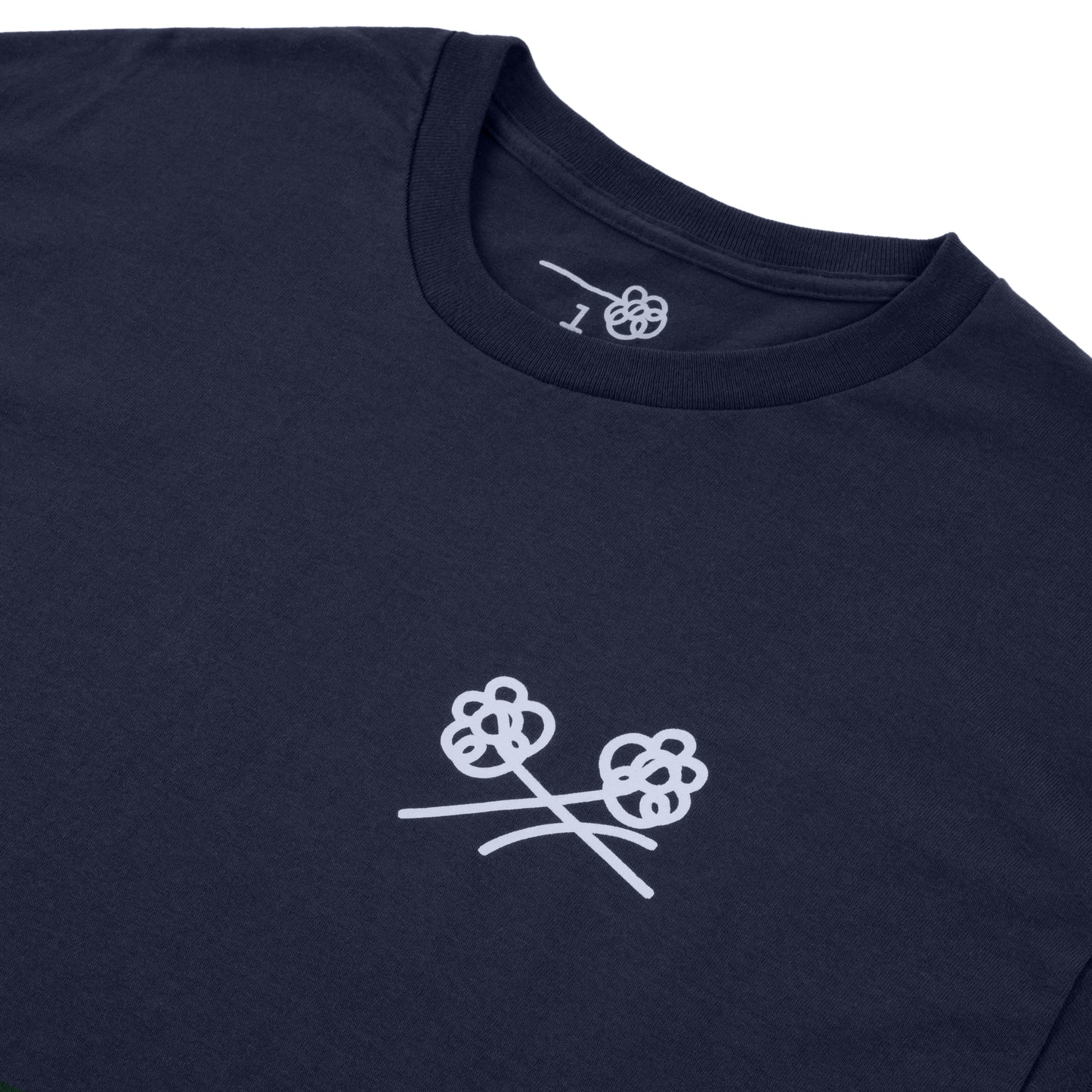 t-shirt La Croisée - Bleu Marin