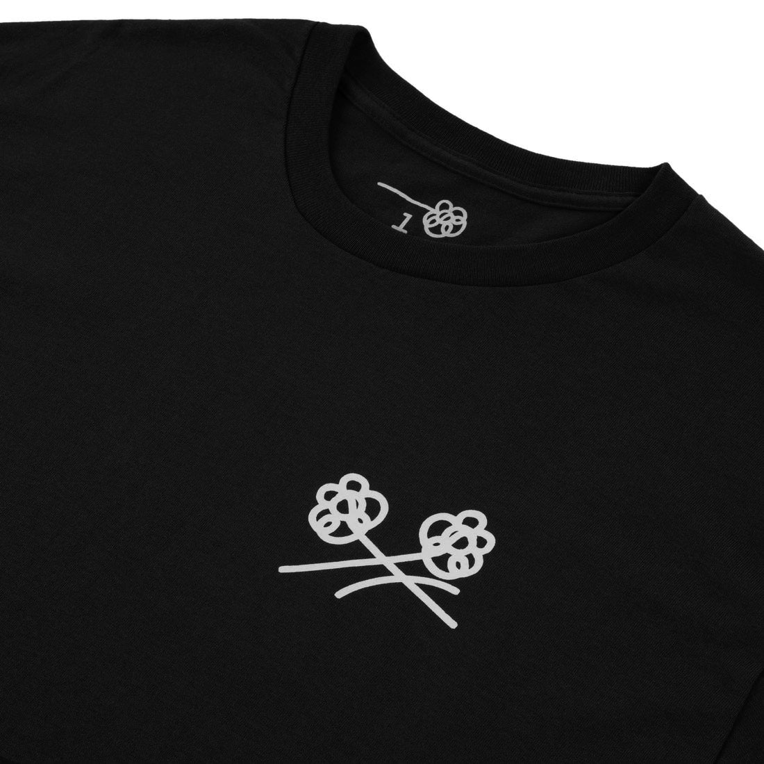 t-shirt La Croisée - Noir