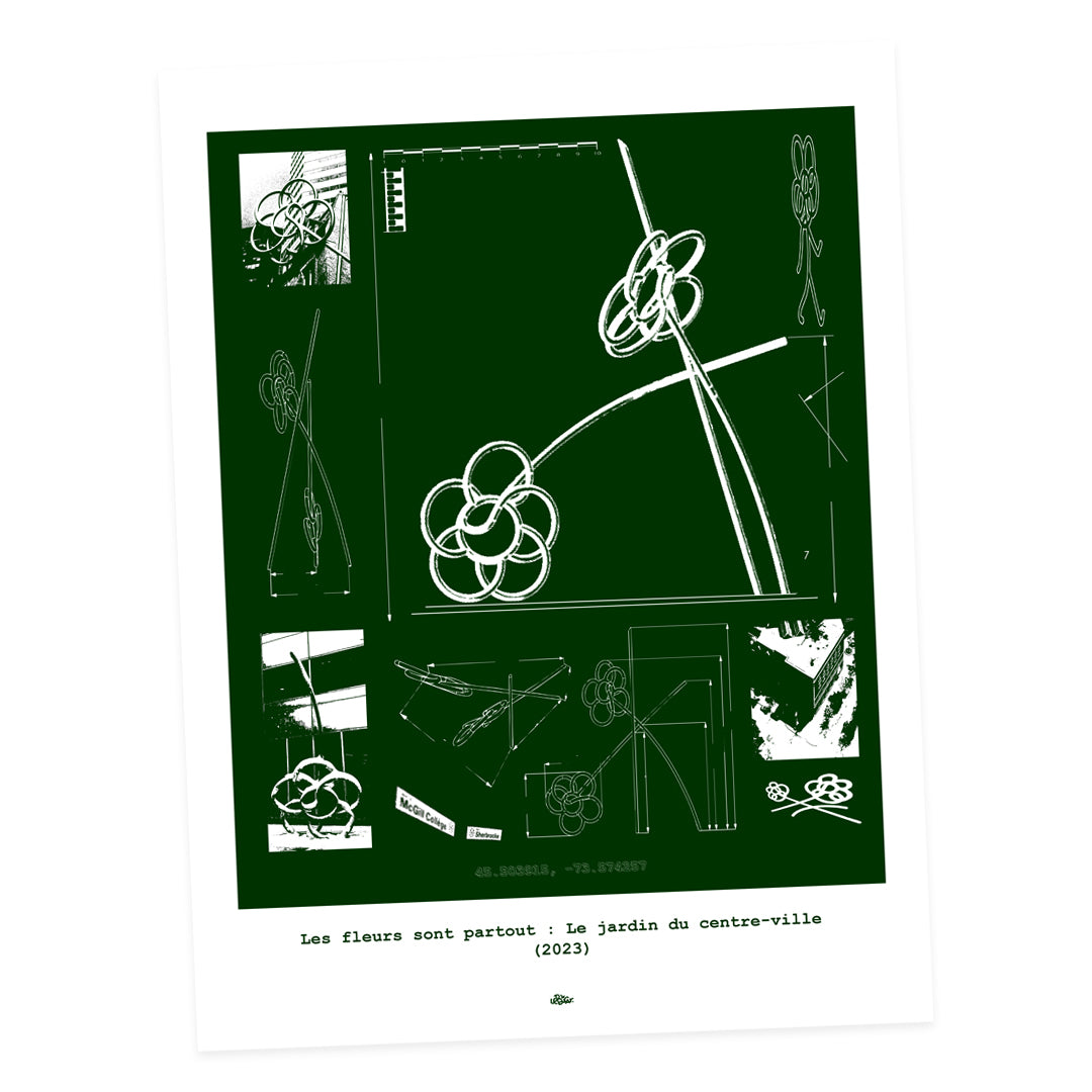 print Les fleurs sont partout archive