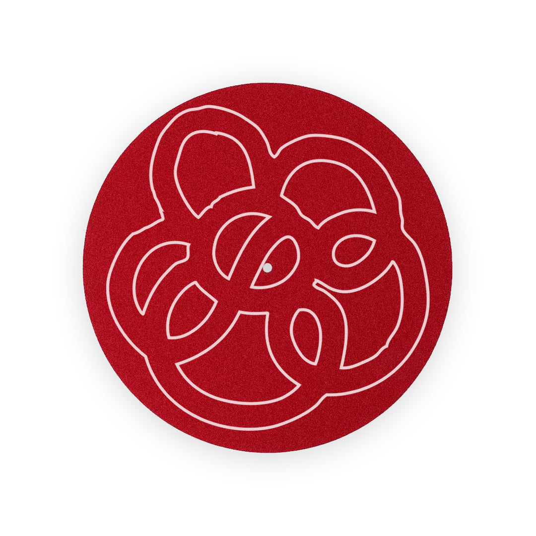 turntable slipmat Juke - Red