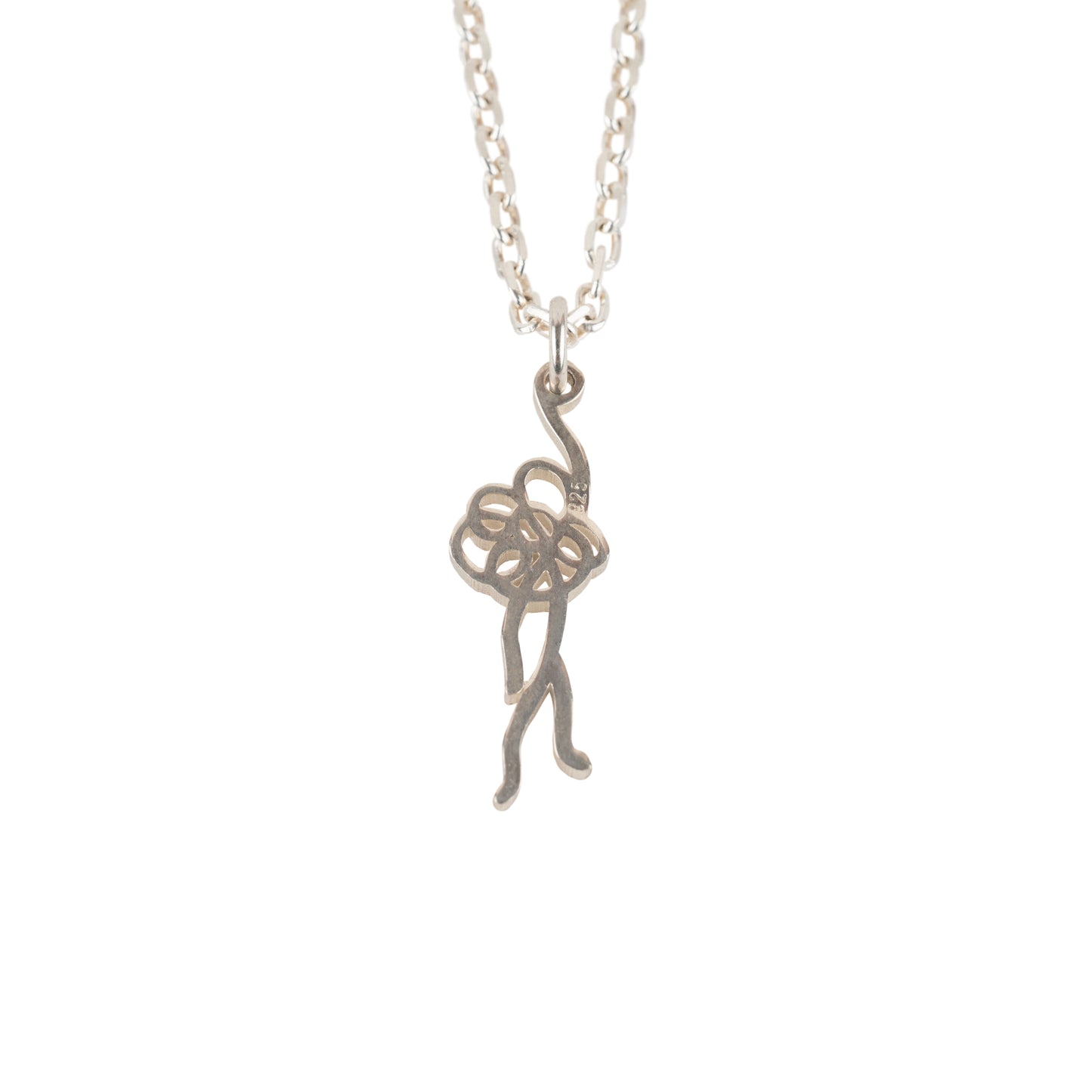 necklace Hanging Bloom - sterling silver .925