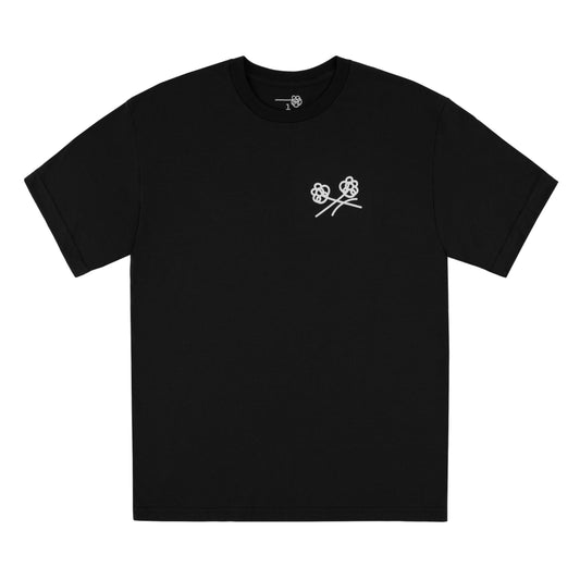 t-shirt La Croisée - Noir
